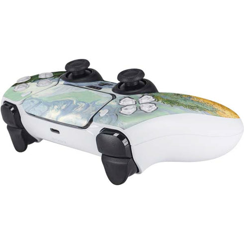 Vincent Van Gogh Wheatfield with Cypresses PS5 Controller Skin
