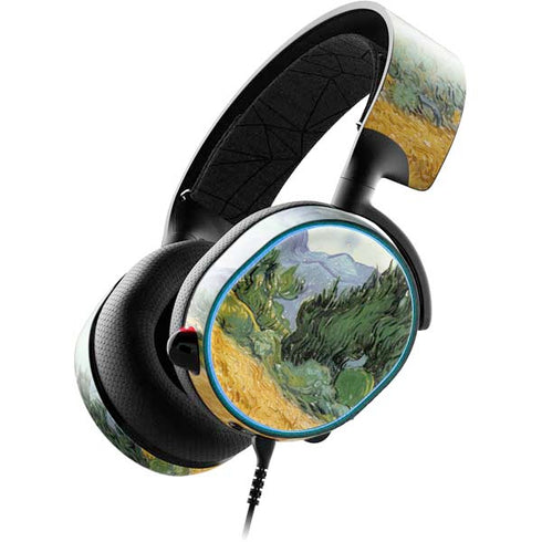 Vincent Van Gogh Wheatfield with Cypresses SteelSeries Arctis 3 Skin