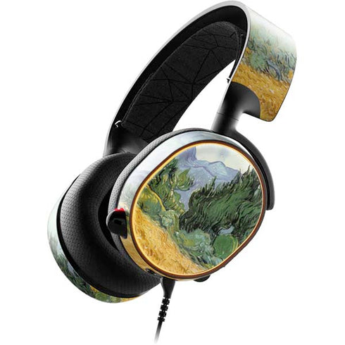 Vincent Van Gogh Wheatfield with Cypresses SteelSeries Arctis 5 Skin