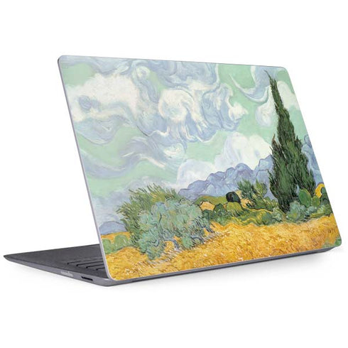 Vincent Van Gogh Wheatfield with Cypresses Surface Laptop 2 Skin