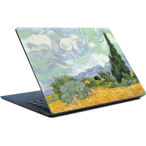 Vincent Van Gogh Wheatfield with Cypresses Surface Laptop Skin