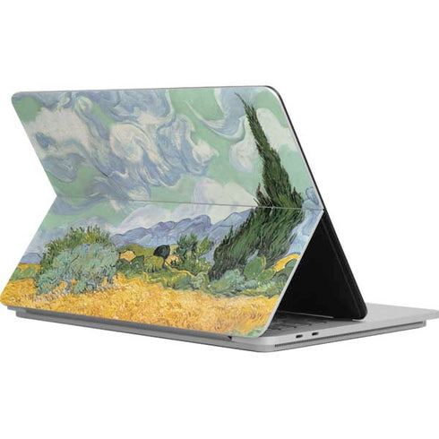 Vincent Van Gogh Wheatfield with Cypresses Surface Laptop Studio Skin