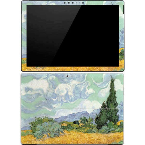 Vincent Van Gogh Wheatfield with Cypresses Surface Pro 4 Skin