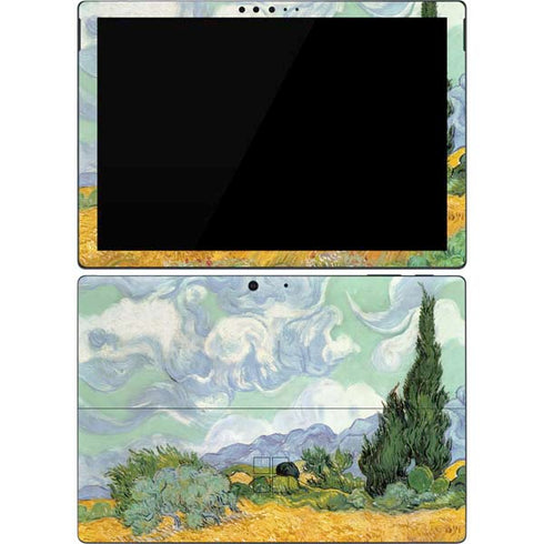 Vincent Van Gogh Wheatfield with Cypresses Surface Pro 7 Skin