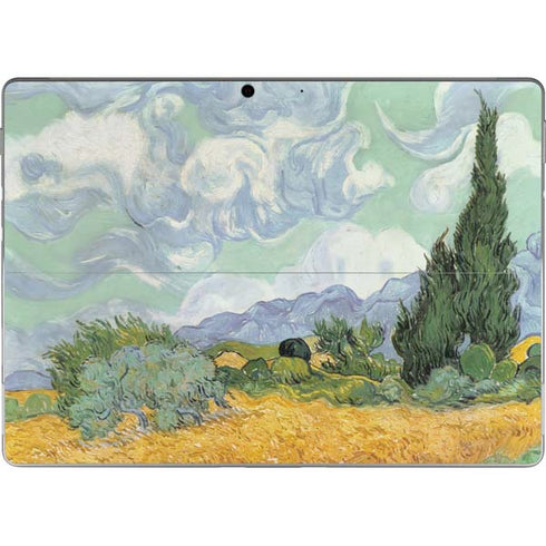 Vincent Van Gogh Wheatfield with Cypresses Surface Pro 8 Skin
