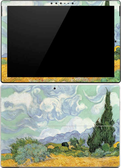 Vincent Van Gogh Wheatfield with Cypresses Surface Pro (2017) Skin