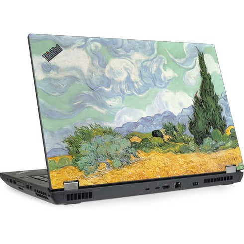 Vincent Van Gogh Wheatfield with Cypresses Lenovo ThinkPad Skin