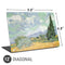 Vincent Van Gogh Wheatfield with Cypresses Universal Laptop 12in (9.8 x 6.8in) Skin