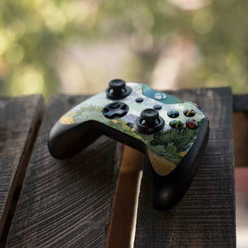 Vincent Van Gogh Wheatfield with Cypresses Xbox One Controller Skin