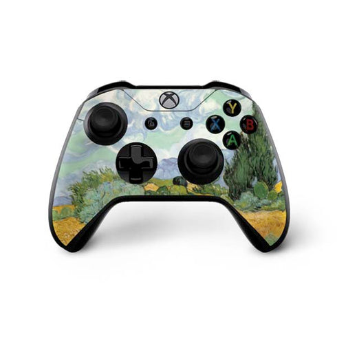 Vincent Van Gogh Wheatfield with Cypresses Xbox One X Bundle Skin