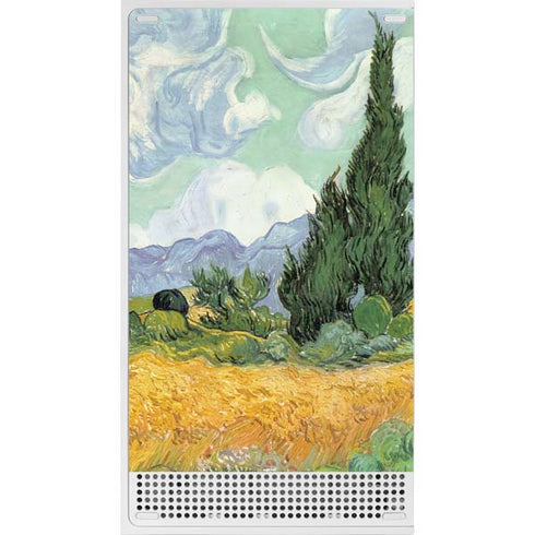van Gogh - Wheatfield with Cypresses by Van Gogh Xbox Series S Skins