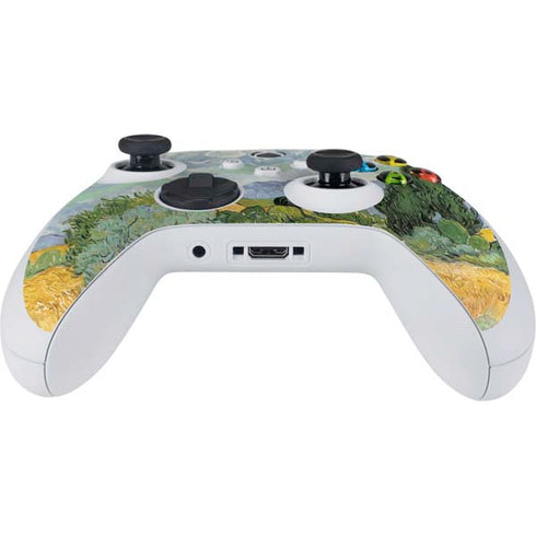 Vincent Van Gogh Wheatfield with Cypresses Xbox Series S Controller Skin