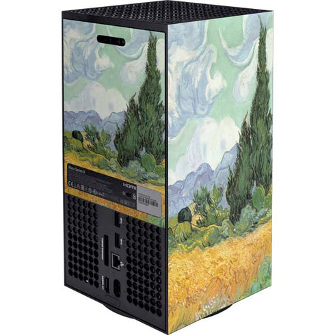 Vincent Van Gogh Wheatfield with Cypresses Xbox Series X Bundle Skin