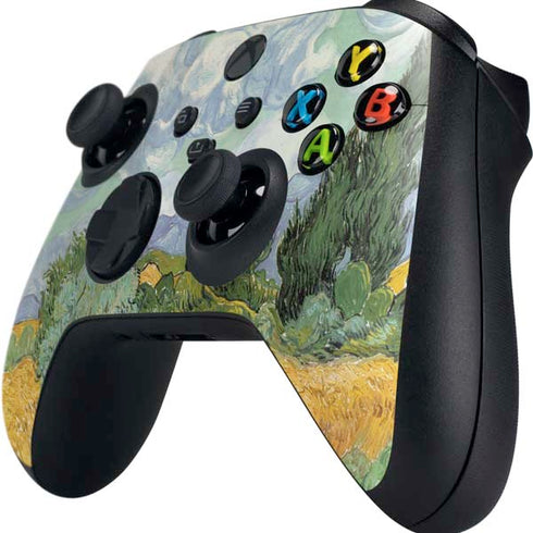 Vincent Van Gogh Wheatfield with Cypresses Xbox Series X Controller Skin