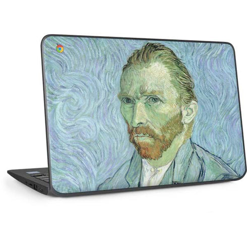 Van Gogh Self-portrait by Van Gogh HP Chromebook Skin
