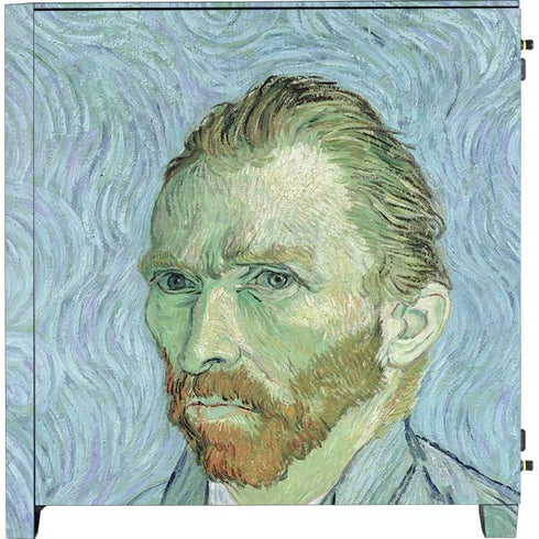 Vincent Van Gogh Self-portrait Corsair 4000D Tempered Glass Mid-Tower ATX Case Skin