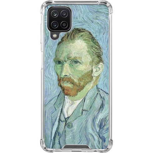 Vincent Van Gogh Self-portrait Galaxy A12 Clear Case