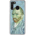 Vincent Van Gogh Self-portrait Galaxy A21 Clear Case