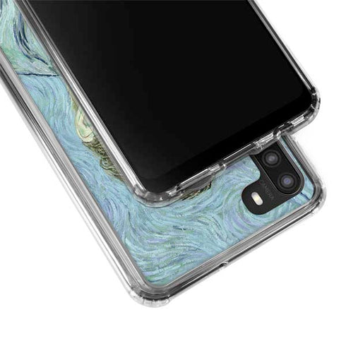 Vincent Van Gogh Self-portrait Galaxy A21 Clear Case