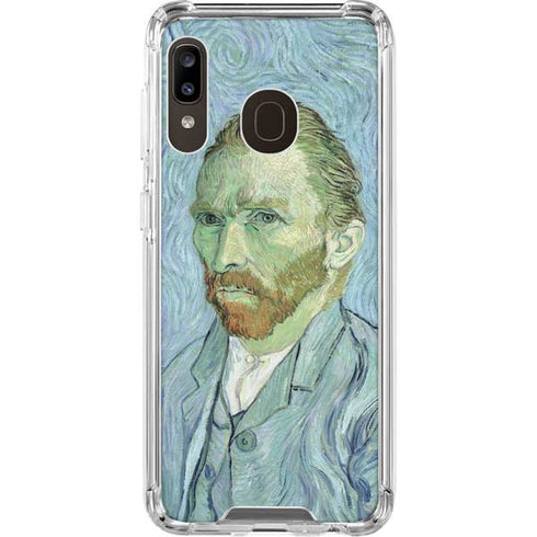 Vincent Van Gogh Self-portrait Galaxy A30 Clear Case