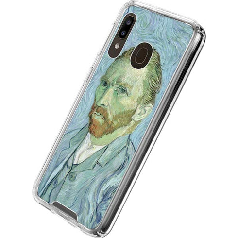 Vincent Van Gogh Self-portrait Galaxy A30 Clear Case