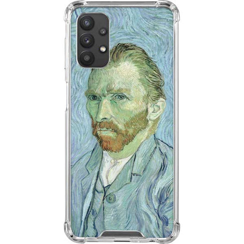Vincent Van Gogh Self-portrait Galaxy A32 5G Clear Case