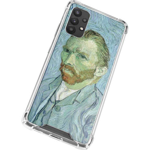 Vincent Van Gogh Self-portrait Galaxy A32 5G Clear Case