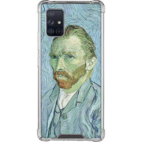 Vincent Van Gogh Self-portrait Galaxy A71 5G Clear Case