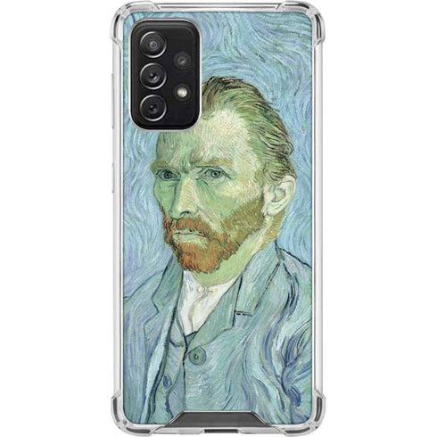 Vincent Van Gogh Self-portrait Galaxy A72 5G Clear Case