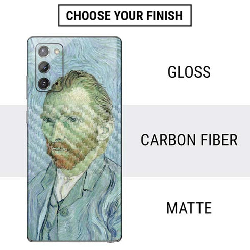 Vincent Van Gogh Self-portrait Galaxy Note20 5G Skin