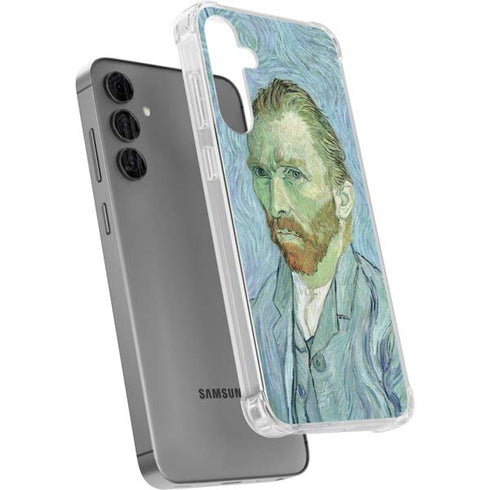 Van Gogh Self-portrait by Van Gogh Galaxy S24 Plus Clear Case