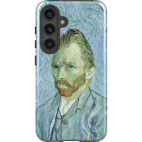Van Gogh Self-portrait by Van Gogh Galaxy S24 Plus Impact Case