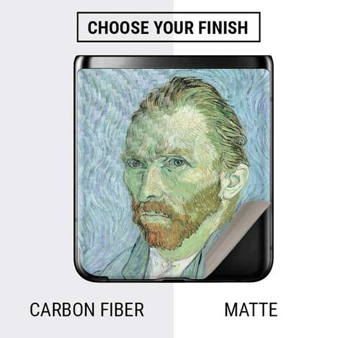 Vincent Van Gogh Self-portrait Galaxy Z Flip Skin