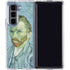 Van Gogh Self-portrait by Van Gogh Galaxy Z Fold5 5G Clear Case
