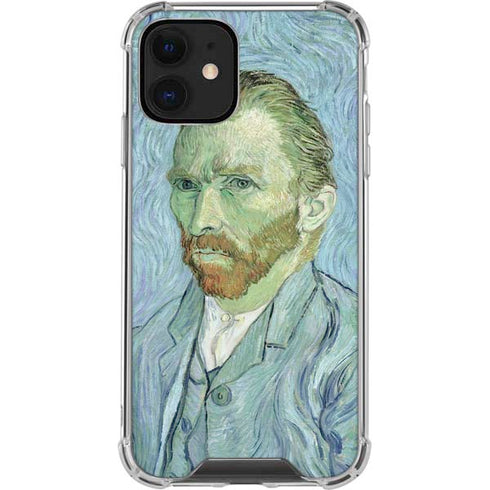 Vincent Van Gogh Self-portrait iPhone 12 Clear Case