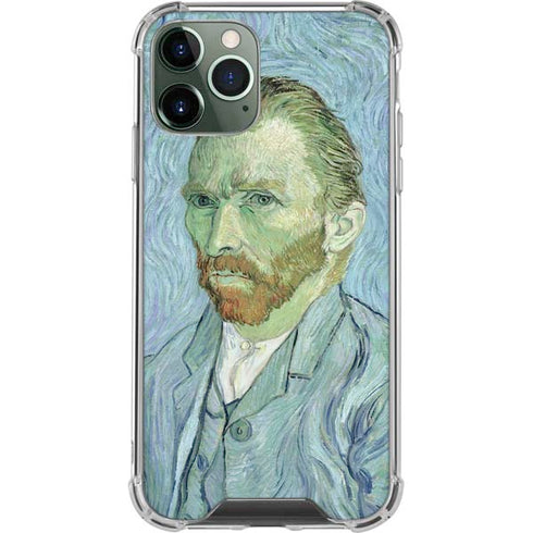 Vincent Van Gogh Self-portrait iPhone 12 Pro Clear Case