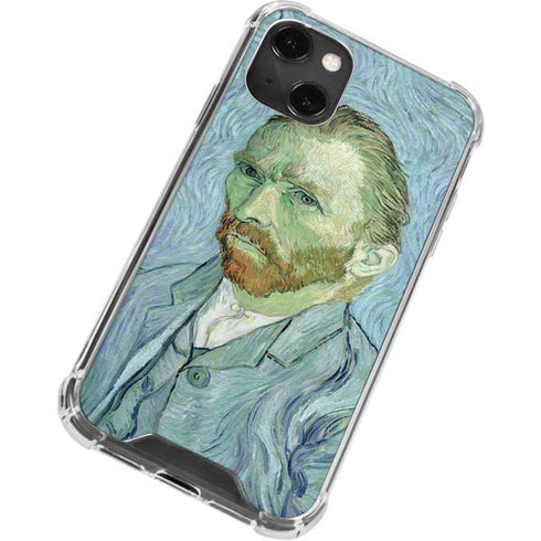 Vincent Van Gogh Self-portrait iPhone 13 Mini Clear Case