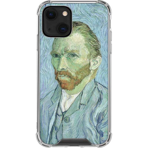 Vincent Van Gogh Self-portrait iPhone 14 Plus Clear Case