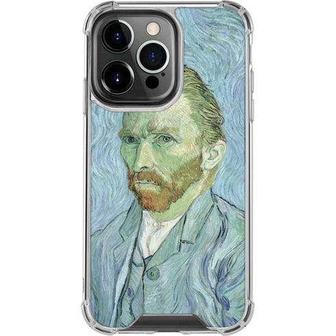 Vincent Van Gogh Self-portrait iPhone 14 Pro Clear Case