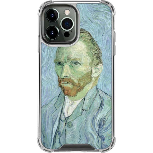 Vincent Van Gogh Self-portrait iPhone 14 Pro Max Clear Case