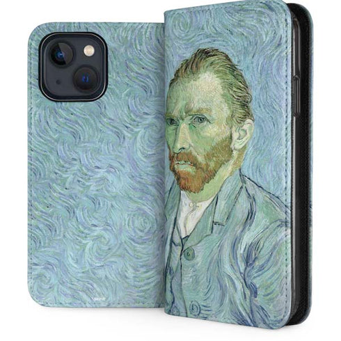 Van Gogh Self-portrait by Van Gogh iPhone 15 Plus Folio Case