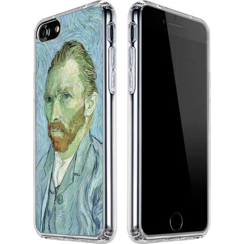 Vincent Van Gogh Self-portrait iPhone SE (2nd & 3rd Gen) Clear Case