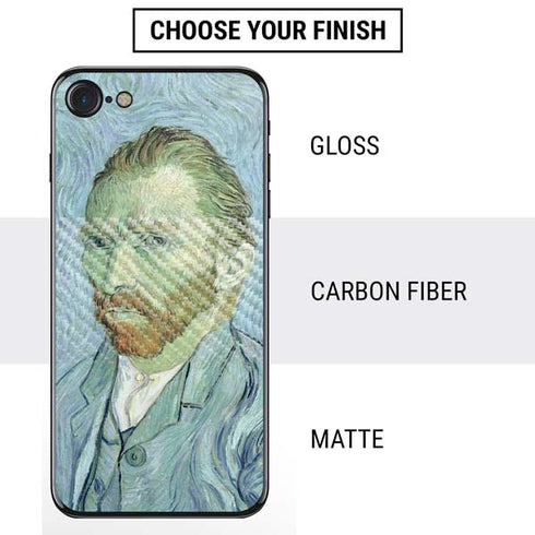 Vincent Van Gogh Self-portrait iPhone SE (2nd & 3rd Gen) Skin