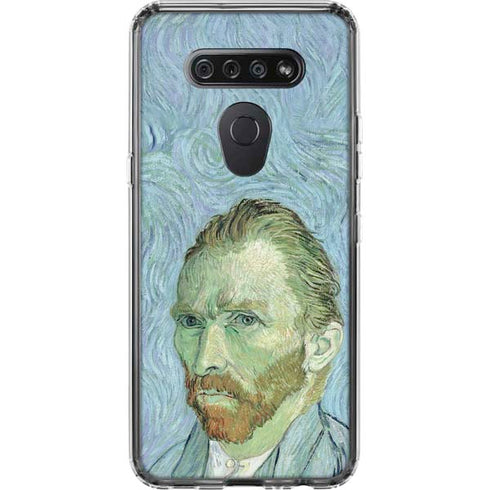Van Gogh Self-portrait by Van Gogh LG K51/Q51 Clear Case