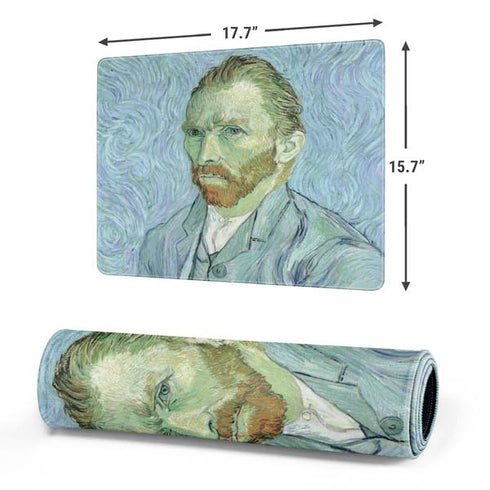 Van Gogh Self-portrait by Van Gogh Gaming Mouse Pad