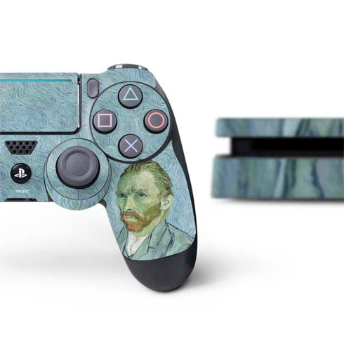Vincent Van Gogh Self-portrait PS4 Slim Bundle Skin