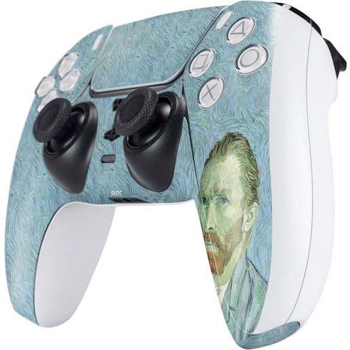 Vincent Van Gogh Self-portrait PS5 Controller Skin