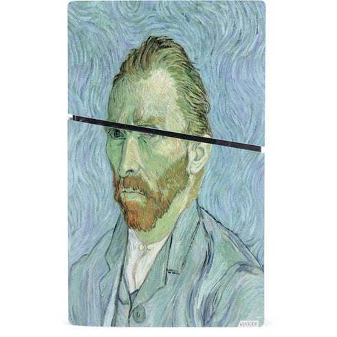 Van Gogh Self-portrait by Van Gogh PS5 Slim Digital Edition Console Skin