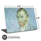 Vincent Van Gogh Self-portrait Universal Laptop 12in (9.8 x 6.8in) Skin