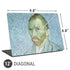 Vincent Van Gogh Self-portrait Universal Laptop 12in (9.8 x 6.8in) Skin